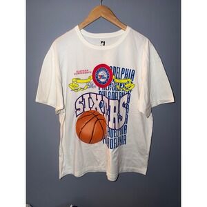 Philadelphia 76ers Eastern Conference Basketball T Shirt Size XL NBA